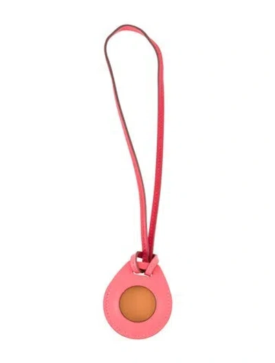 Pre-owned Hermes Swift Apple Airtag Bag Charm In Multi