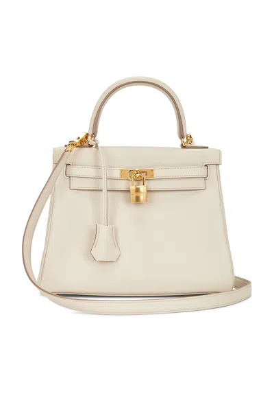 Pre-owned Hermes Swift Kelly 25 Retourne Handbag