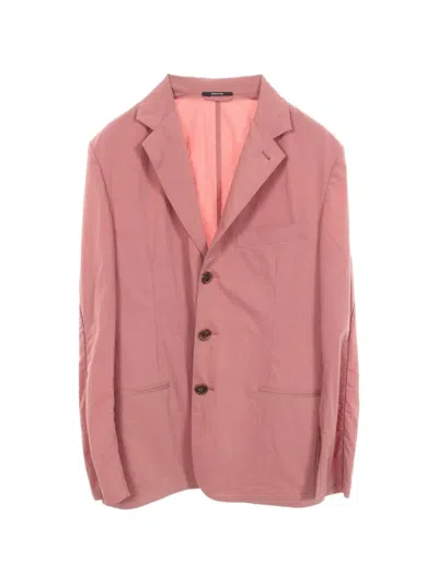 Pre-owned Hermes Tailored Jacket In Pink