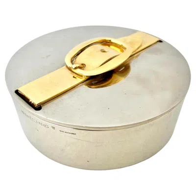 Pre-owned Hermes Tape Dispenser In Sand
