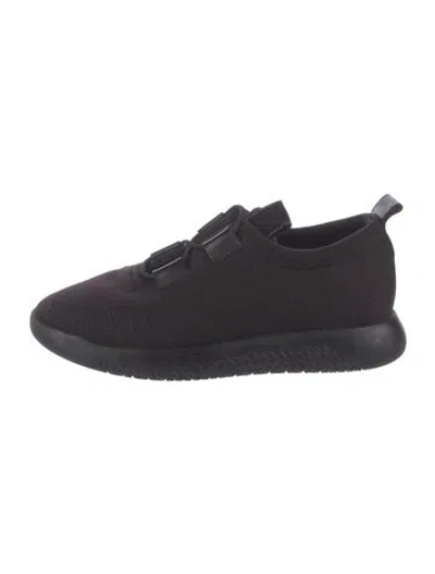 Pre-owned Hermes Team Sneakers In Blue