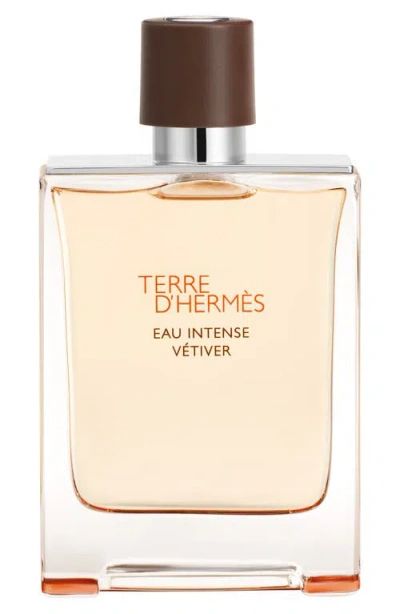 Hermes Hermès Terre D'hermès Eau Intense Vétiver – Eau De Parfum In Transparent