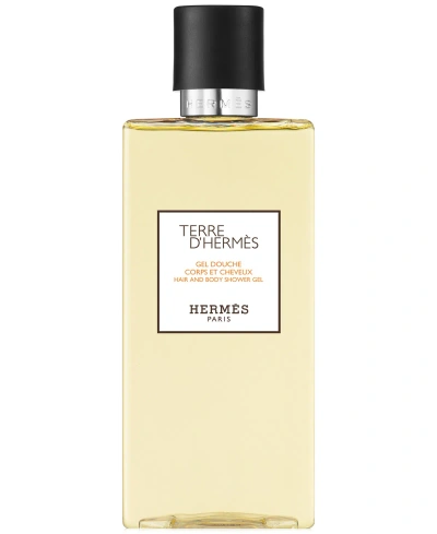 Hermes Terre D' Hair & Body Shower Gel, 6.7 Oz. In No Color