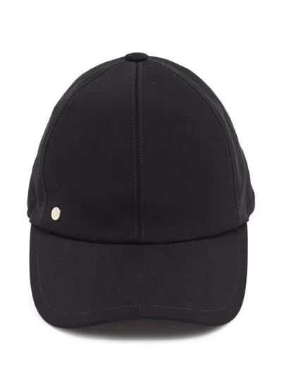 Pre-owned Hermes Tess Milano Baseball Cap In Black