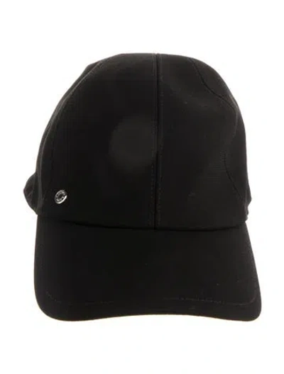 Pre-owned Hermes Tess Milano Cap In Black