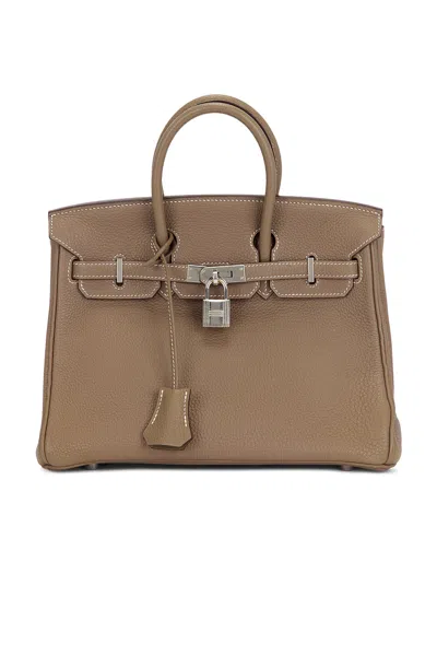 Pre-owned Hermes Togo Birkin 25 Handbag