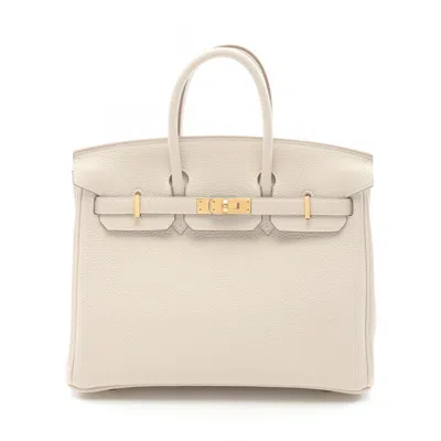 Pre-owned Hermes Togo Leather Handbag () In Multi