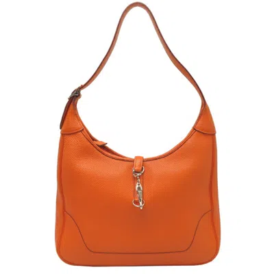Pre-owned Hermes Togo Leather Shoulder Bag ()