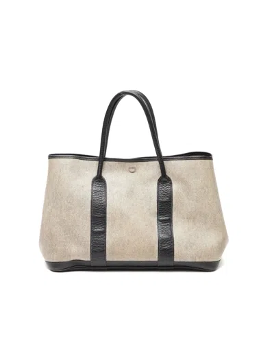 Pre-owned Hermes Hermès Toile & Negonda Garden Party 36 Tote Bag In Multi