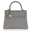 Hermes Hermès Top Handle Bag In Grey