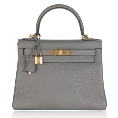 Hermes Hermès Top Handle Bag In Grey