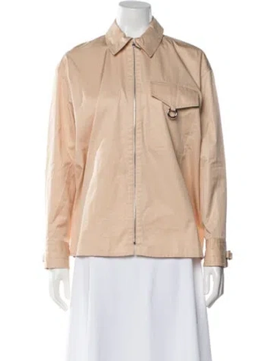 Pre-owned Hermes Top In Neutral