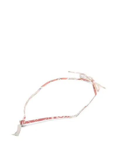 Pre-owned Hermes Tourbillon Boot-charm Necklace In Silver