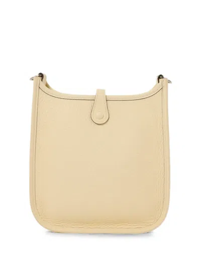 Hermes Tpm Evelyne Cross Body Bag In Neutral