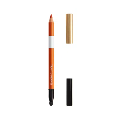 Hermes Trait D' Eye Color Pencil In 33 Orange Boîte
