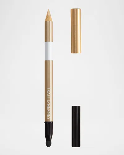 Hermes Trait D' Eye Pencil In White