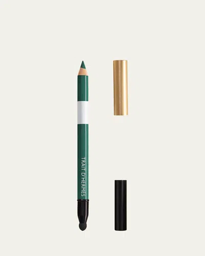 Hermes Trait D' Eye Pencil In 57 Malachite