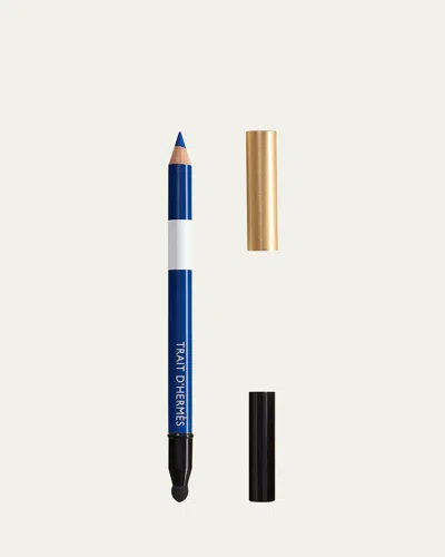 Hermes Trait D' Eye Pencil In 76 Bleu Outremer