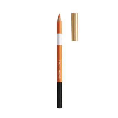 Hermes Trait D' Lip Color Pencil In 33 Orange Boîte
