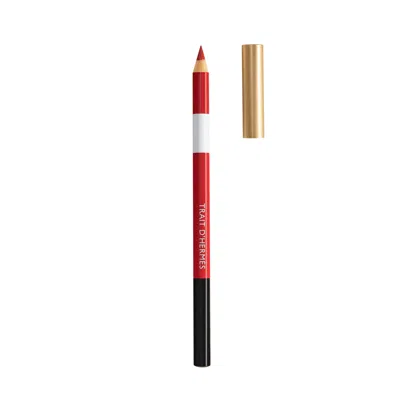 Hermes Trait D' Lip Color Pencil In 75 Rouge Amazone