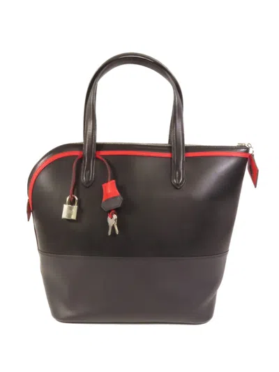 Pre-owned Hermes Transat Sailor Handbag In Black