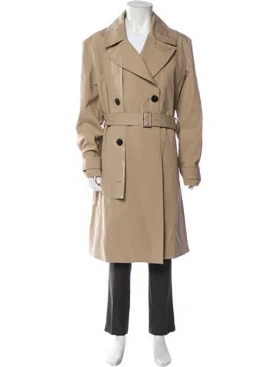 Pre-owned Hermes Trench Coat In Neutral