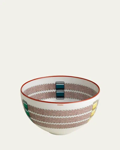 Pre-owned Hermes Tressages Equestres Bowl