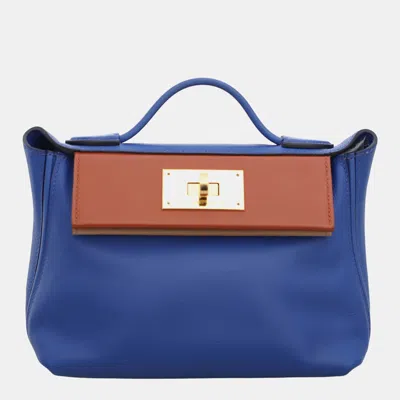 Pre-owned Hermes Tri-color Mini 24/24 Bag