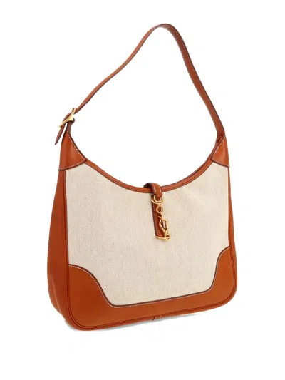 Pre-owned Hermes Trim Shoulder Bag In Neutral