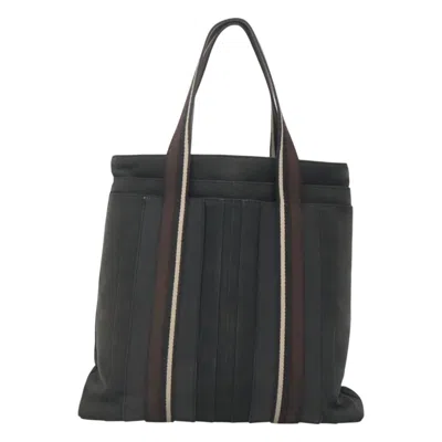 Pre-owned Hermes Hermès Troca Black Canvas Tote Bag ()