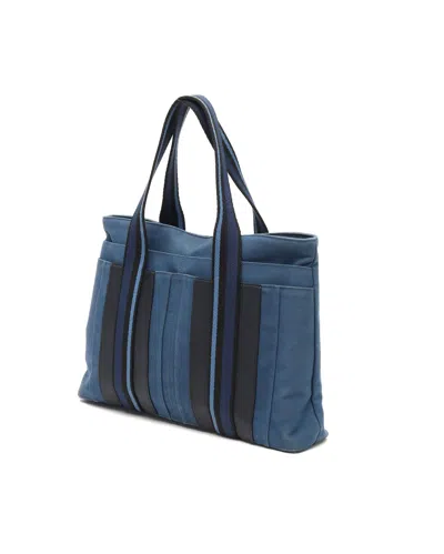 Hermes Hermès Troca Horizontal Tote Bag In Blue