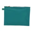 HERMES HERMÈS TURQUOISE CANVAS CLUTCH BAG (PRE-OWNED)