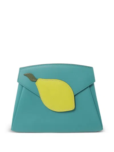 Pre-owned Hermes Tutti Frutti Clutch Bag In Blue