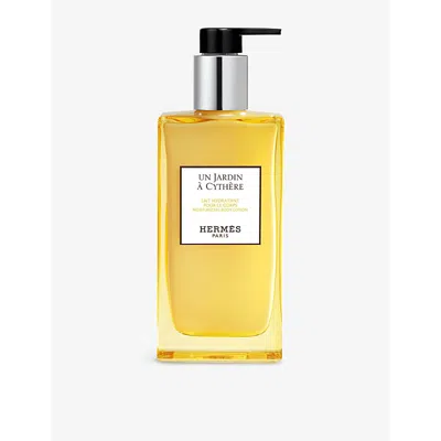 Hermes Un Jardin À Cythère Moisturizing Body Lotion Bottle 200ml In White
