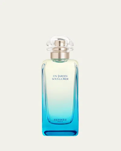 Hermes Un Jardin Sous La Mer Eau De Toilette, 3.4 Oz. In Transparent