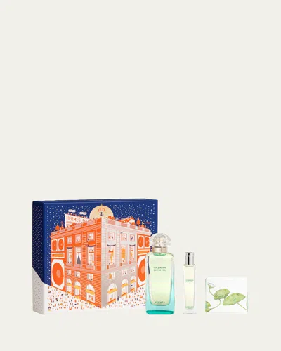 HERMES UN JARDIN SUR LE NIL 3-PIECE GIFT SET