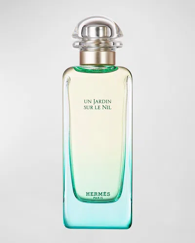 Hermes Un Jardin Sur Le Nil Eau De Toilette Spray, 3.3 Oz. In White