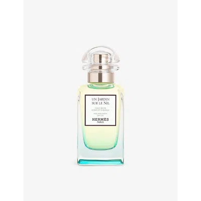 Hermes Un Jardin Sur Le Nil Hair And Body Dry Oil In White