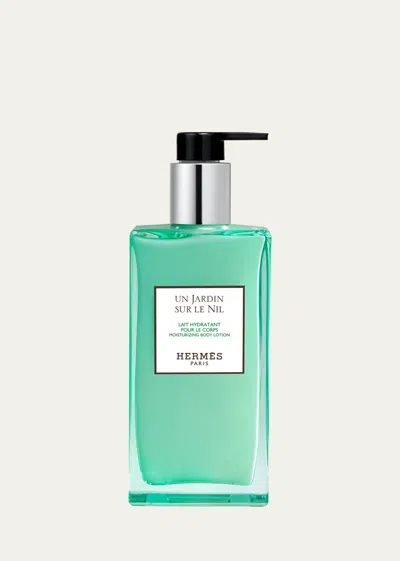 Hermes Un Jardin Sur Le Nil Moisturizing Body Lotion, 6.5 Oz. In White