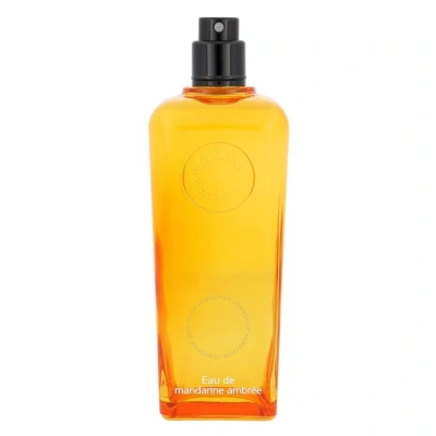 Hermes Unisex Eau De Mandarine Ambre Edc 3.4 oz (tester) Fragrances 3346132001254 In White