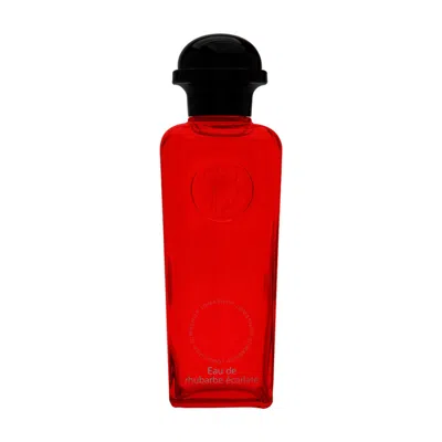 Hermes Unisex Eau De Rhubarbe Ecarlate Edc 3.4 oz (tester) In Red   / White