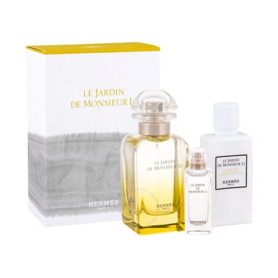 Hermes Unisex Le Jardin De Monsieur Li Gift Set Fragrances 3346132601706 In Plum