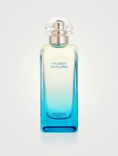 Hermes Unisex Un Jardin Sous La Mer Edt Spray 3.4 oz Fragrances 3346130025658 In Transparent