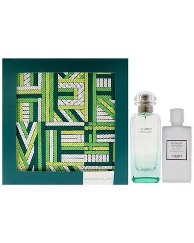 Hermes Unisex Un Jardin Sur Le Nil Gift Set In White
