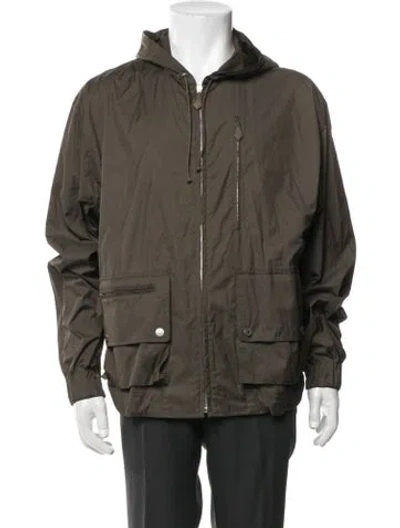 Pre-owned Hermes Utility Jacket In Green
