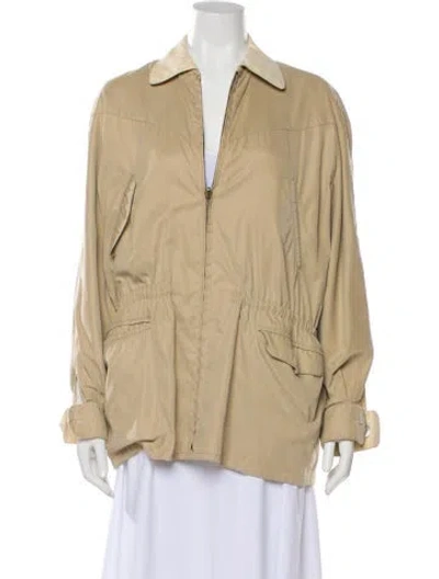 Pre-owned Hermes Utility Jacket In Neutral