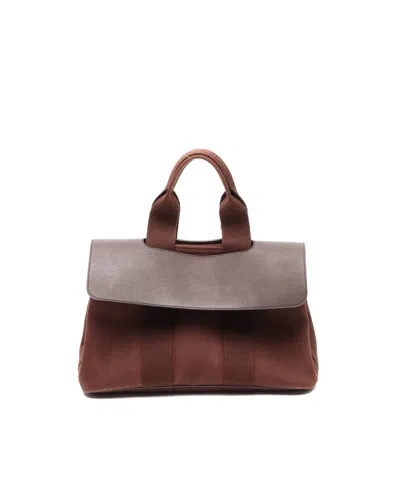 Pre-owned Hermes Hermès Valparaiso Pm Bag In Brown