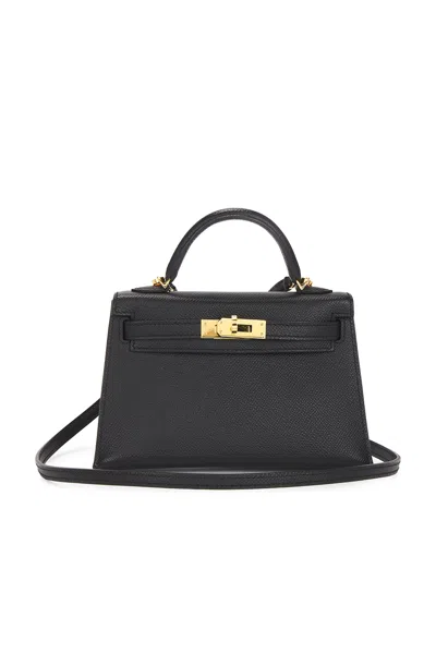 Pre-owned Hermes Veau Epsom Kelly 20 Handbag