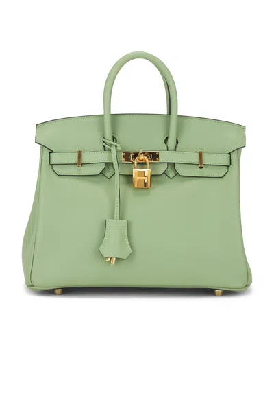 Pre-owned Hermes Veau Swift Birkin 25 Le Tournay Handbag