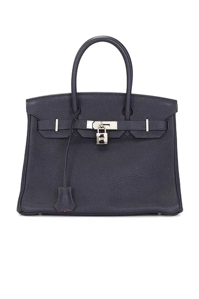 Pre-owned Hermes Verso Togo Birkin 30 Handbag
